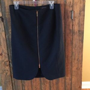 Ann Taylor skirt front zipper
